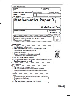 Answers to grade 1 - 2 test C